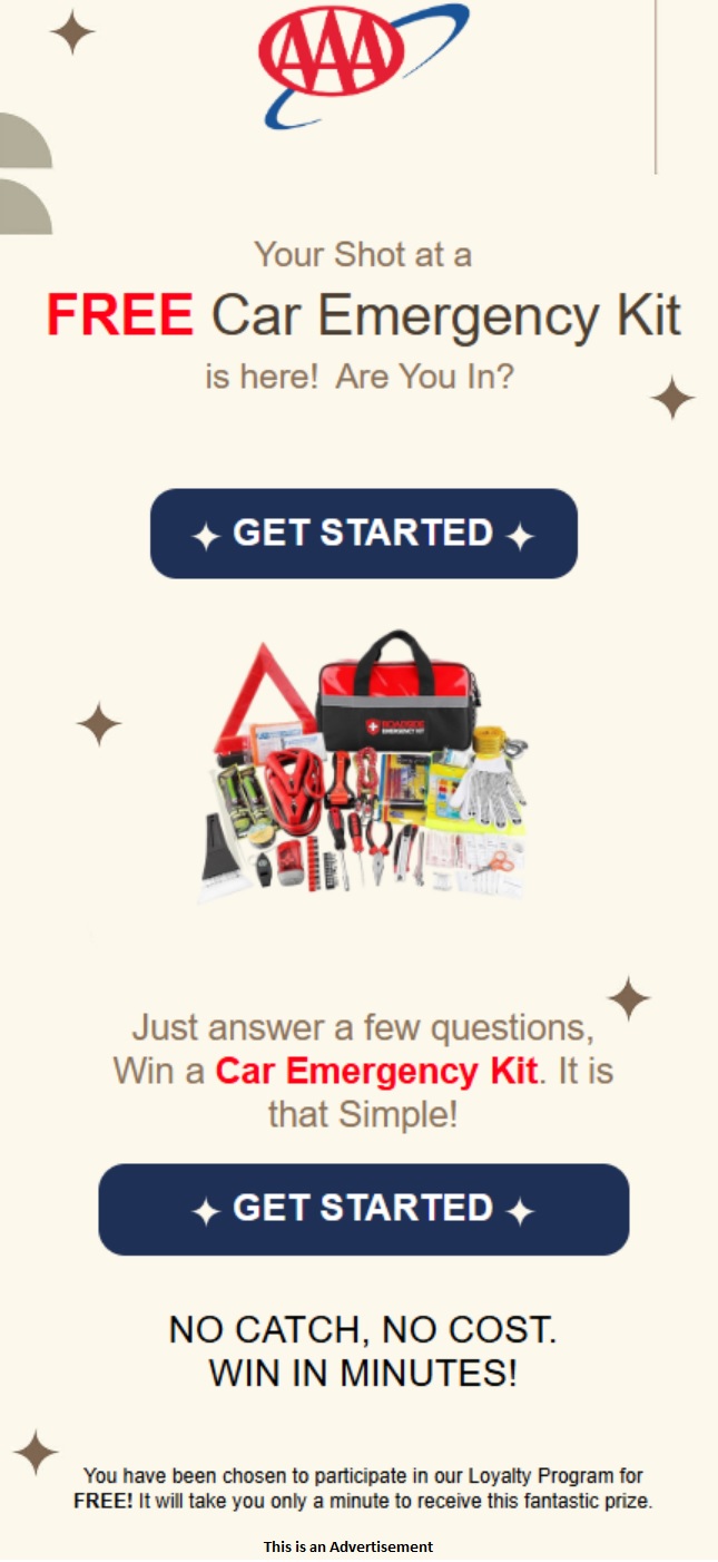 AAA Car Emergency Kit